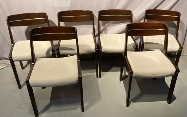 Lot de six chaises, design années 30