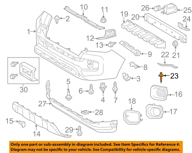 TOYOTA OEM QUARTER PanelFuel Door Gas cap Hatch Rivet 9026906017 5.61