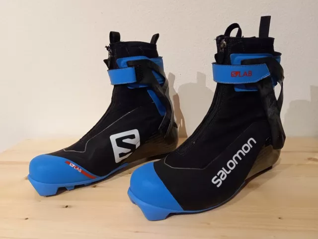 Scarpe/scarponi da sci di fondo SALOMON S/LAB CARBON SKATE PROLINK pari al nuovo