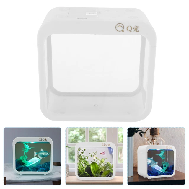 Transparent Fish Bowl Kids Fish Tank Creative Aquarium Miniature Kits Launcher 5