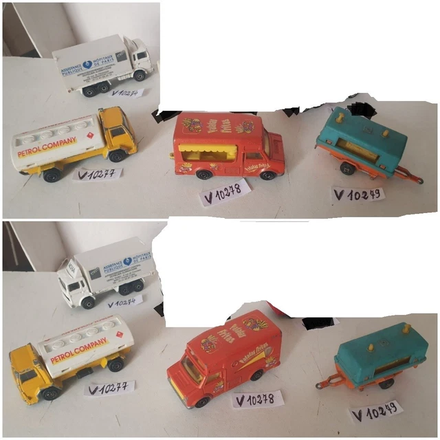 Lot De Voitures Anciennes Majorette - Miniatures De Collection - Occasion
