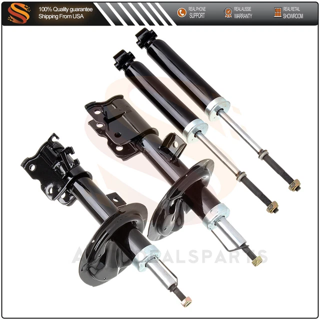 Front Rear Full Set of 4 Strut Shock Absorbers For 2004-2009 Nissan Quest LH RH