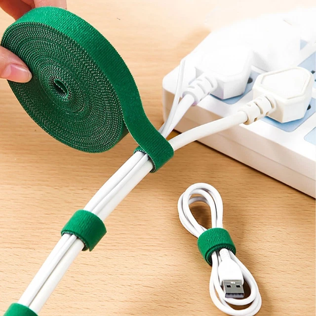 CABLE ORGANIZER 5M Roll Mouse Headphone Cable Tie Efficient Cable