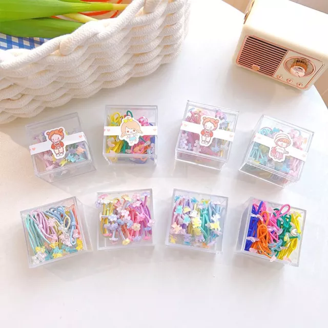 Ponytail Holder Korean Scrunchies Kids Hair Rope Hair Tie Elastic Hair Bands