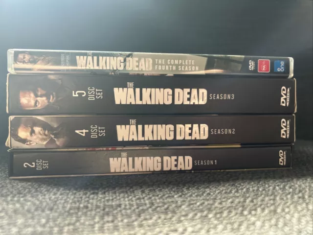 The Walking Dead Complete Set Seasons 1-4  1 2 3 4 (DVD)