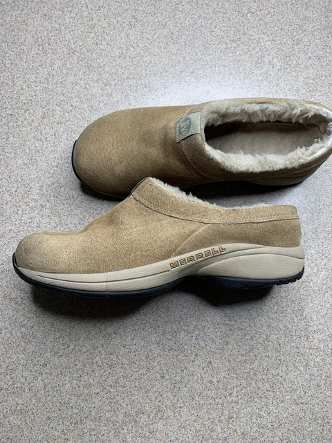 Merrell Primo Chill Slide Women’s Fur Lined Clog Style Shoe Size 10