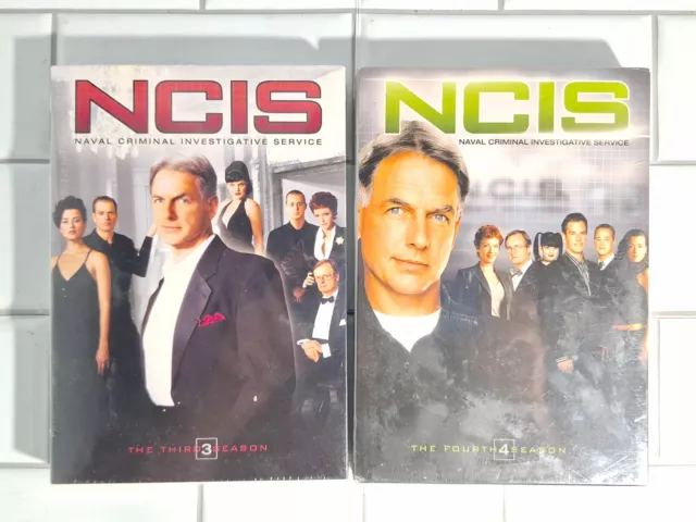 NCIS Naval Criminial Investigative Service 3rd And 4th Season DVDs SEALED