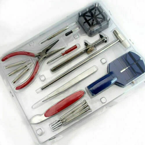 16pcs Pro Watch Case Opener Link Pin Remover Screwdriver Repair Tools Kit Set