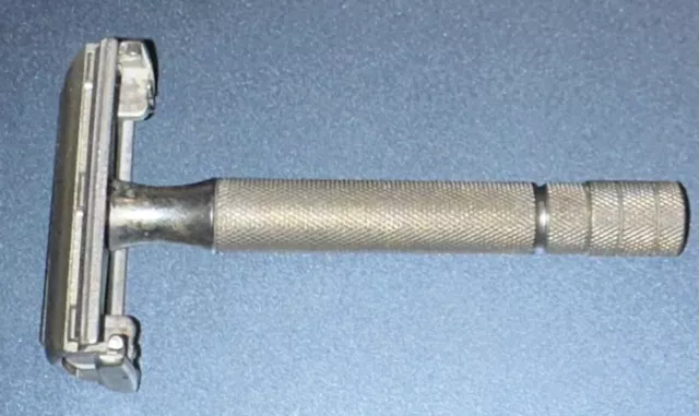 Vintage Gillette Safety Razor Adjustable Made In USA