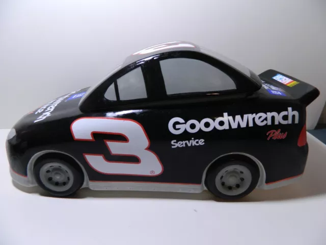 NASCAR Dale Earnhardt #3 Goodwrench Car Cookie Jar Chevrolet Lumina Ceramic