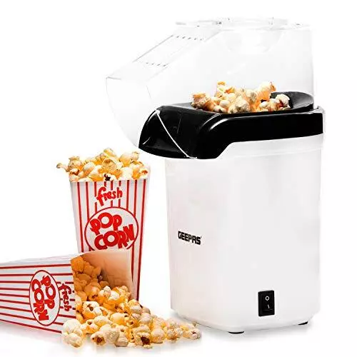 1200W Electric Popcorn Maker | Makes Hot, Fresh, Healthy & Fat-Free