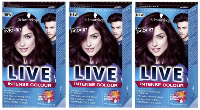 4. Schwarzkopf Live Intense Colour 087 Mystic Violet Hair Dye - wide 7