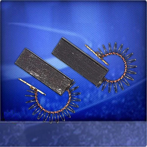 2 Spazzole Di Carbone Motore 5x12,5x36 Mm Con Supporto 'R' - Compatibili AEG, Bosch, Siemens, Lavatrici (Ricambio 400602034)