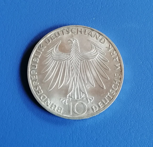 10 Dm Münze Olympische Spiele München Fehlprägung 10 DM MÜNZE 1972 " G " BRD - Olympiade München - Sportlerpaar - guter