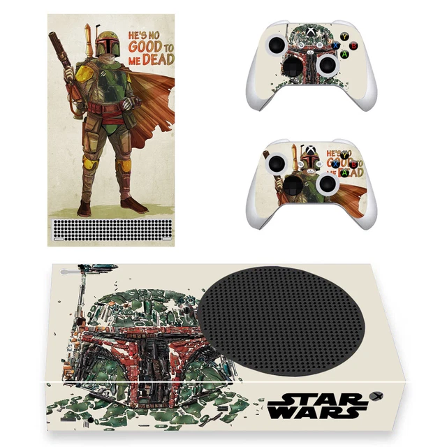 XBOX SERIES S Slim Console Vinyl Skin Decals Stickers Star Wars Hunter