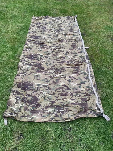 British Army DPM camo basha Tarp tarpaulin shelter camping survival