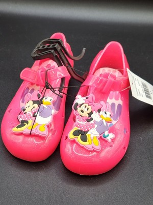 DISNEY JUNIOR MINNIE Mouse Daisy Duck Jelly Shoes Kids NEW WITH TAGS £6