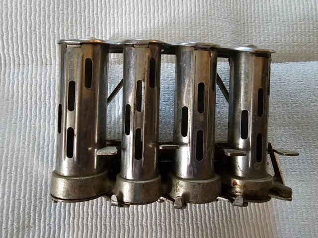 Vintage McGill High Speed Coin Changer J.L.Galef Clip-On Belt Dispensing 4 Slot