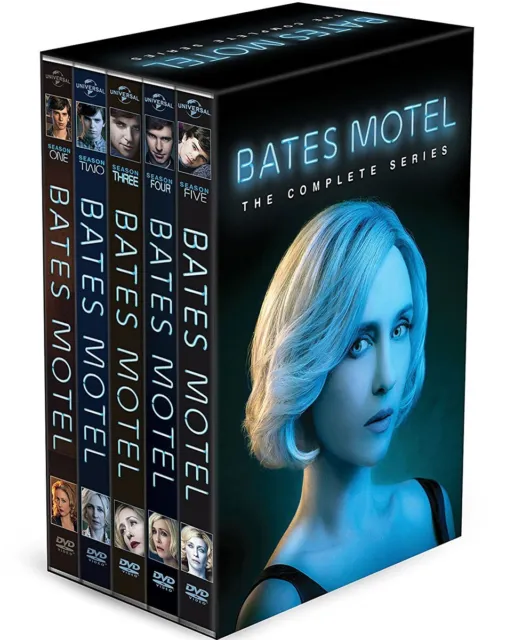 Bates Motel: The Complete Series Seasons 1-5 (DVD, 2017, 15-Disc Box Set) New