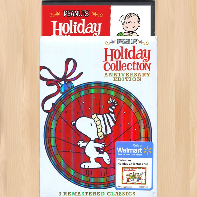 PEANUTS HOLIDAY COLLECTION 3DVD Set CHARLIE BROWN CHRISTMAS