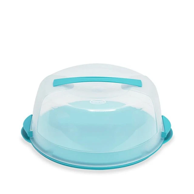 Porta torta con coperchio Portatorte in Plastica Porta dolci 30 cm - Vari Colori