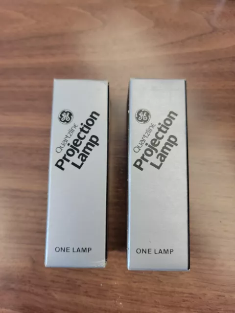 Lámpara de proyección de cuarzo GE EVD 36V 400W Qty 2