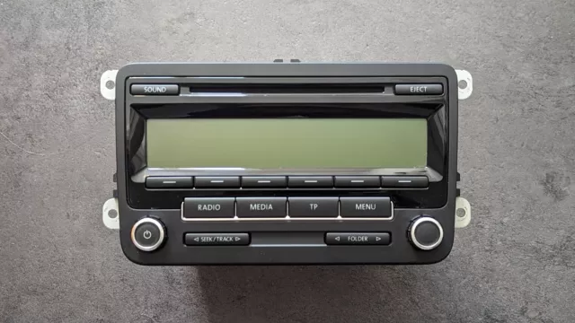 VW RCD 310 MP3 VW GOLF 6 Polo EOS Caddy Passat B6 B7 Touran Jetta Car  Stereo CD