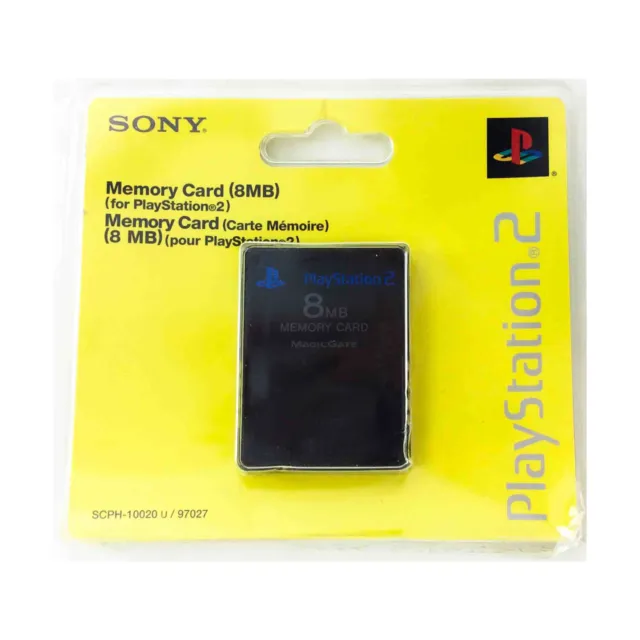Sony Playstation 2 Memory Card (8MB) - Single Pack New