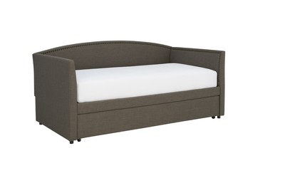 Better Homes & Gardens Grayson Daybed & Trundle, Twin Size, Gray Linen 6