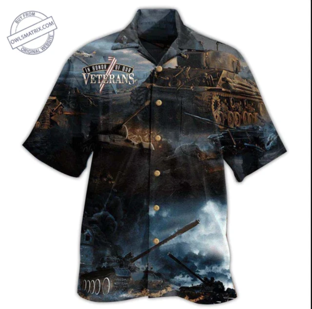 Veteran The Tanker Are Heroes Edition 3D Hawaii Shirt Summer Us Size Best Price