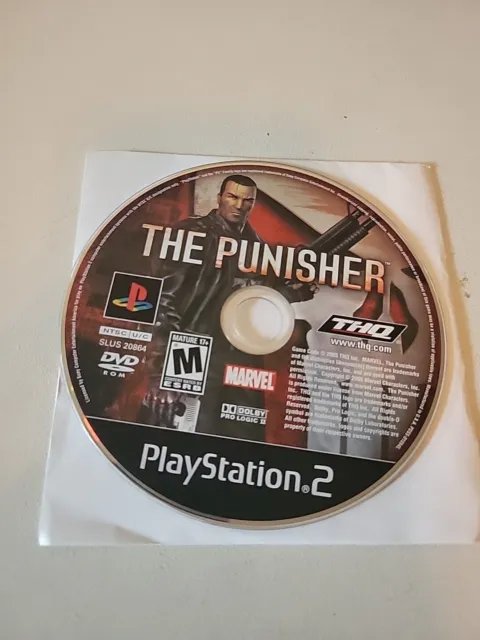 Video Game: The Punisher (PlayStation 2, EuropeCol:PS2-53195-EUR