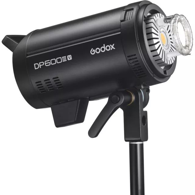 Godox DP600III-V 600w Professional Studio Flash with LED Modeling Lamp
