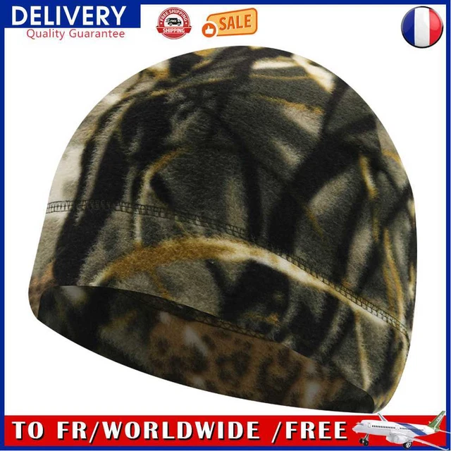 Winter Cycling Hat Fleece Warm Windproof Outdoor Ski Caps (Camouflage)