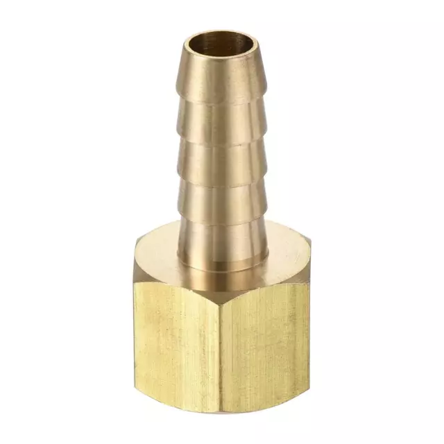 Brass Barb Hose Fitting Connector Adapter 5/16 Barbed x 1/4NPT Female Pipe