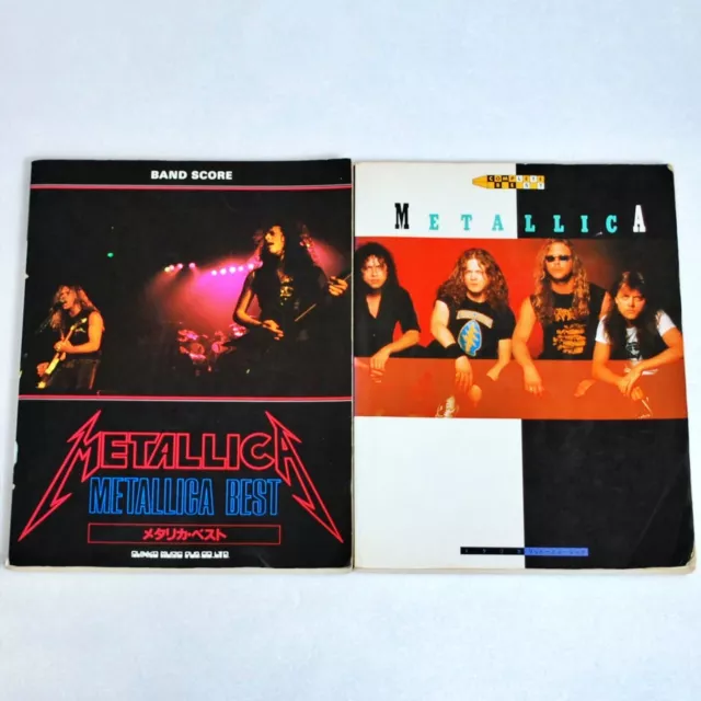 METALLICA BEST BAND Score Sheet Music Song Book Heavy Metal Hard Rock METALLICA BEST BAND Score Sheet Music Song Book Heavy Metal Hard Rock