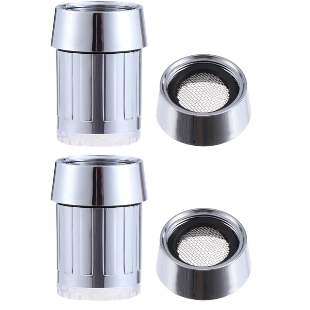 Testa Rubinetto LED A Cambio Colore | Idroelettrico, Senza Batterie, Sensibile Al Flusso D'Acqua, Per Bagno E Cucina, 25x34 Mm