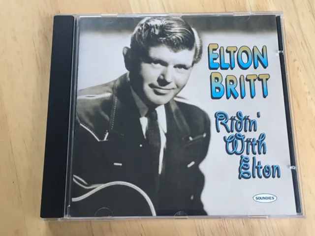 Elton Britt Ridin With Elton Traditional US Country Artist Poss US Import CD