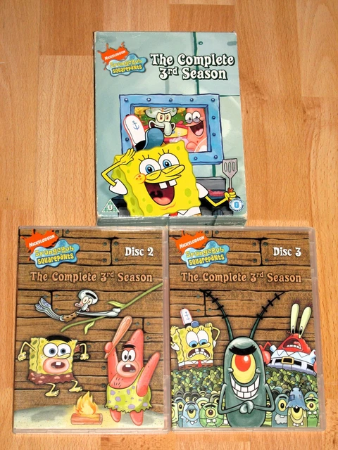 2X DVD - Spongebob Squarepants - Season 3 - DVD 3 Fehlt EUR 24,90 ...