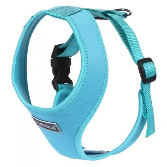 Rukka Pets Mini Comfort Adjustable Adventure Dog Harness Turquoise XSmall