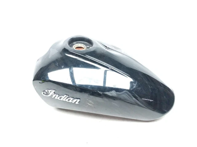 Réservoir Carburant Personnalisé Noir Pour Moto Vincent - Essence - Neuf - Fabriqué En Inde