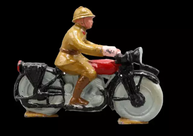 H.R. MOTO KAKI  / antique toy soldier jouet ancien