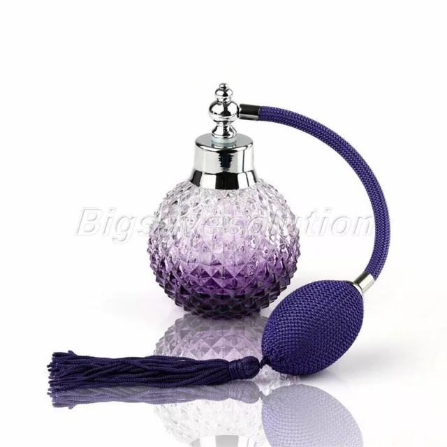 100ml Crystal Glass Spray Perfume Bottle Refillable Pineapple Shape Container