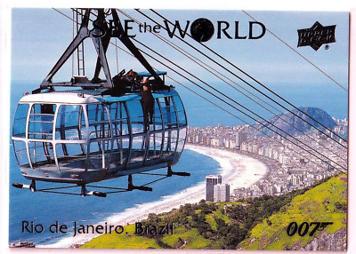2019 Upper Deck James Bond SEE THE WORLD Rio de Janeiro, Brazil