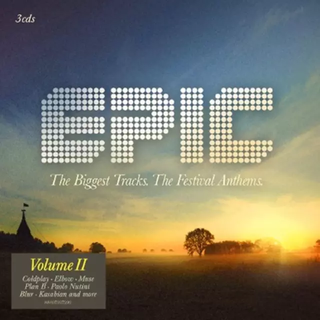 Various - Epic Volume II CD (2011) Audio Quality Guaranteed Reuse Reduce Recycle