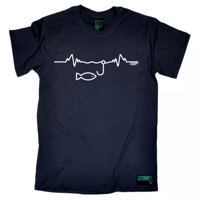 T-shirt compleanno Fishing Fish Pulse canna da pesca mulinello