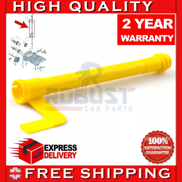 DIPSTICK GUIDE TUBE FOR VOLKSWAGEN GOLF JETTA PASSAT SHARAN TOURAN 1.9 TDi