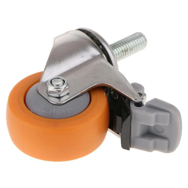 2 Inch Industrial Swivel Caster Wheels Bearing Capacity