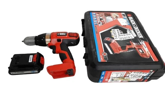 Perceuse Visseuse Sans Fil Mac Allister 14,4 V – MAC14-2BE (Pour Pièces Détachées / Ne Fonctionne Pas)