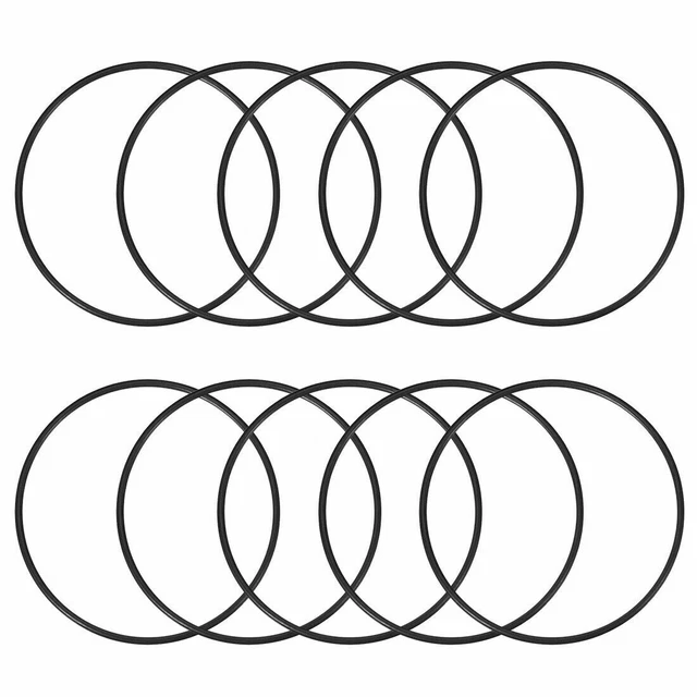 O-Rings Gomma Nitrile 137mm x 145mm x 4mm Anelli di Sigillatura Guarnizione 10pz  IK