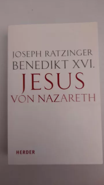 Joseph Ratzinger Benedikt XVI Jesus von Nazareth Taschenbuch